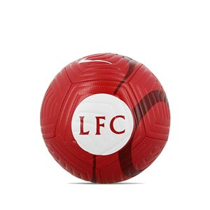 Balón Nike Liverpool Strike talla 5 - Balón de fútbol Nike del Liverpool FC de talla 5 - rojo