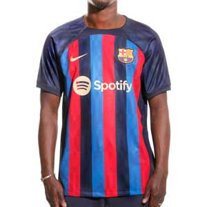 Camiseta Nike Barcelona Lewandowski 2022 2023 DriFit Stadium - Camiseta primera equipación Nike de Lewandowski del FC Barcelona 2022 2023 - azulgrana