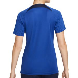 Camiseta Nike Chelsea mujer entrenamiento Dri-Fit Strike - Camiseta de mujer Nike del Chelsea FC - azul