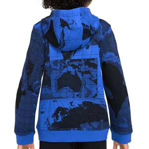 Sudadera Nike Inter niño Sportswear Hoodie Club Graphics - Sudadera de algodón con capucha infantil Nike del Inter - azul