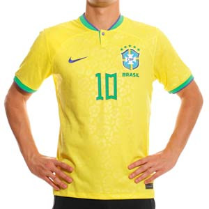 Camiseta Nike Brasil Pelé 2022 2023 Dri-Fit Stadium - Camiseta de la primera equipación de Pelé Nike de la selección de Brasil 2022 2023 - amarilla
