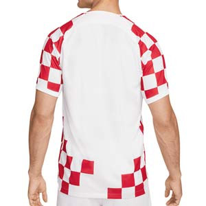 Camiseta Nike Croacia 2022 2023 Dri-Fit Stadium - Camiseta de la primera equipación Nike de la selección de Croacia 2022 2023 - blanca, rojo