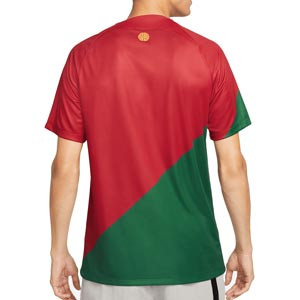Camiseta Nike Portugal 2022 2023 Dri-Fit Stadium - Camiseta primera equipación Nike de la selección portuguesa 2022 2023 - granate, verde