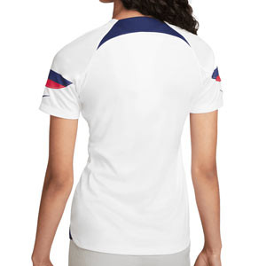 Camiseta Nike USA mujer 2022 2023 Dri-Fit Stadium - Camiseta primera equipación de mujer Nike de Estados Unidos 2022 2023 - blanca