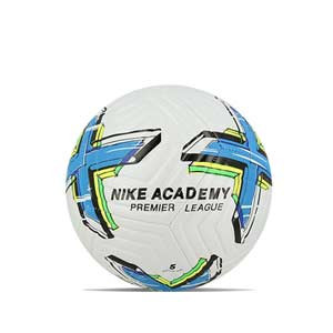 Balón Nike Premier League 2022 2023 Academy talla 5 - Balón de fútbol de la Premier League 2022 2023 talla 5 - blanco y azul celeste