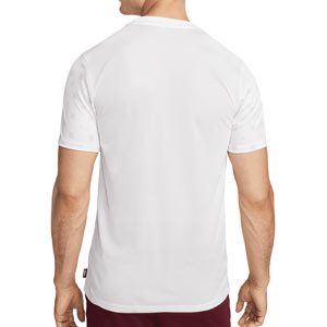 Camiseta Nike FC Dri-Fit Libero Graphics - Camiseta de entrenamiento Nike - blanca 