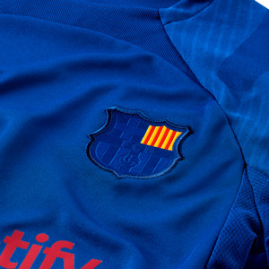 Camiseta Nike Barcelona entrenamiento Dri-Fit Strike - Camiseta de entrenamiento Nike del FC Barcelona - azul