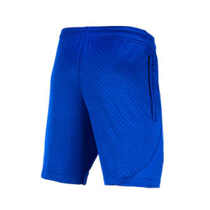 Short Nike Barcelona entrenamiento niño Dri-Fit Strike - Pantalón corto de entrenamiento infantil Nike del FC Barcelona - azul