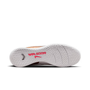 Nike Mercurial Zoom Superfly 9 Academy IC - Zapatillas de fútbol sala con tobillera Nike suela lisa IC - bronce