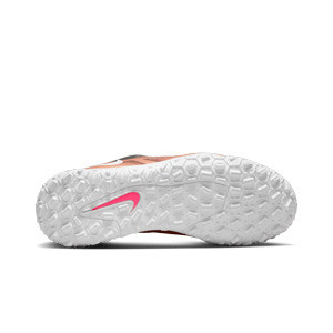 Nike Jr Phantom GT2 Club TF - Zapatillas de fútbol multitaco infantiles Nike suela turf - bronce, negras