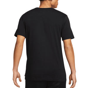 Camiseta de algodón Nike FC - Camiseta de manga corta de algodón Nike - negra