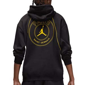 Sudadera Nike PSG x Jordan Fleece - Sudadera con capucha Nike x Jordan del París Saint-Germain - negra
