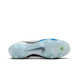 Nike Tiempo Legend 10 Elite SG-PRO AC - Botas de fútbol de piel sintéticas Nike SG-PRO para césped natural blando - azul