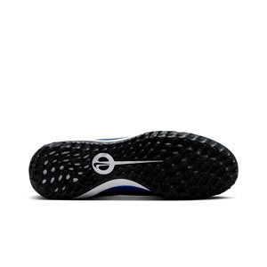 Nike Tiempo Legend 10 Pro TF - Zapatillas de fútbol multitaco de piel sintética Nike TF suela turf - azul