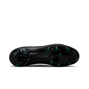 Nike Tiempo Legend 10 Academy FG/MG - Botas de fútbol de piel sintéticas Nike FG/MG para césped artificial - negras