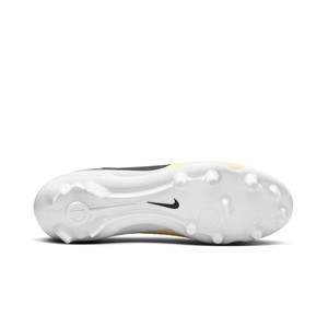 Nike Tiempo Legend 10 Academy FG/MG - Botas de fútbol de piel sintética Nike FG/MG para césped artificial - amarillas