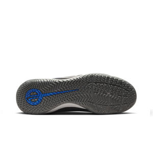 Nike Tiempo Legend 10 Academy IC - Zapatillas de fútbol sala infantiles de piel sintética Nike suela lisa IC - negras, azules