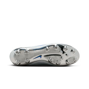 Nike Tiempo Legend 9 Elite Made in Italy AG - Botas de fútbol de piel premium de canguro Nike AG para césped artificial - blancas