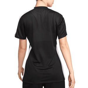Camiseta de entrenamiento Nike mujer Dri-Fit Academy 23 - Camiseta de maga corta de mujer para entrenamiento fútbol Nike - negra