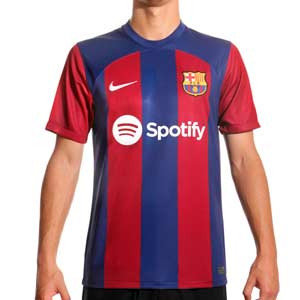 Camiseta Nike Barcelona Gündogan 2023 2024 Dri-Fit Stadium - Camiseta de la primera equipación Nike del FC Bracelona de Gündogan 2023 2024 - azulgrana