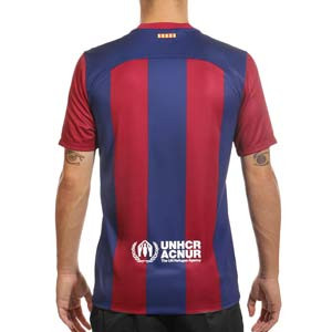 Camiseta Nike Barcelona 2023 2024 Dri-Fit Stadium - Camiseta de la primera equipación Nike del FC Bracelona 2023 2024- azulgrana