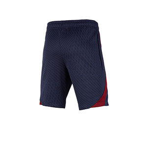 Short Nike PSG entrenamiento niño Dri-Fit Strike - Pantalón corto de entrenamiento infantil Nike del Paris Saint-Germain - azul marino