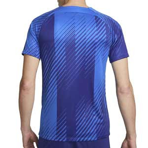 Camiseta Nike Barcelona pre-match Dri-Fit Academy Pro - Camiseta de calentamiento pre-partido Nike del FC Barcelona - azul