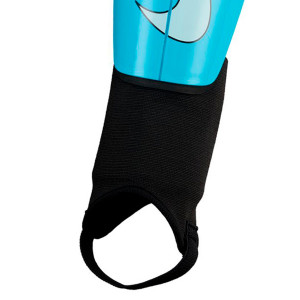 Nike Charge  - Espinilleras de fútbol Nike con tobillera protectora - azul cian