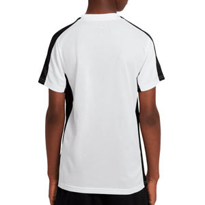 Camiseta Nike niño Dri-Fit Academy 23 - Camiseta de manga corta infantil para entrenamiento de fútbol Nike - blanca