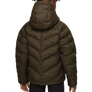Chaqueta Nike PSG niño Sportswear - Abrigo de invierno infantil Nike del Paris Sain-Germain - verde oscuro