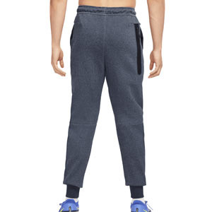 Pantalón Nike Barcelona Sportswear Tech Fleece - Pantalón largo de entreno Nike del FC Barcelona - azul grisáceo