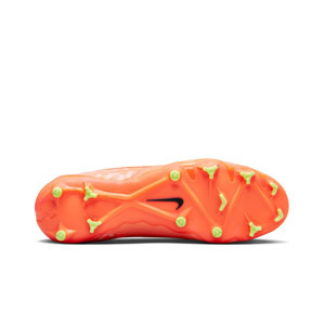 Nike Phantom GX Academy DF WC FG/MG - Botas de fútbol con tobillera Nike FG/MG para césped artificial - naranja pastel