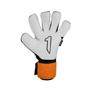 Rinat Egotiko Vengador Prime Jr - Guantes de portero infantiles Rinat corte Ergo Roll - naranjas