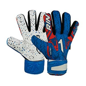 Rinat Egotiko Vengador AS Jr - Guantes de portero infantiles Rinat corte Negative - azules