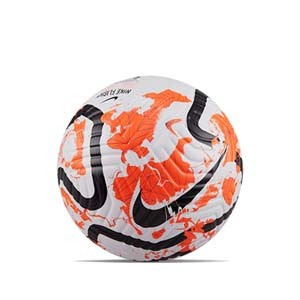 Balón Nike Premier League 2023 2024 Flight talla 5 - Balón de fútbol profesional Nike de la Premier League 2023 2024 talla 5 - blanco, naranja