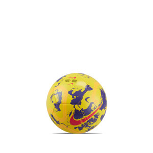 Balón Nike PL 2023 2024 Skills Hi-vis talla mini - Balón de fútbol Nike de la Premier League 2023 2024 de alta visibilidad talla mini - amarillo, morado