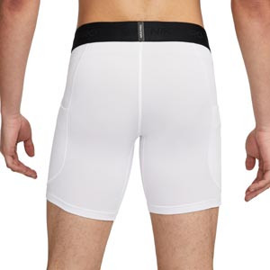 Mallas Nike Pro Dri-Fit - Mallas cortas Nike para fútbol - blancas