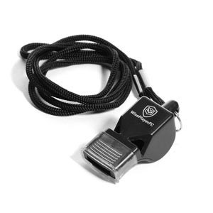Silbato árbitro y entrenador WisePlayer FC - Silbato para árbitro y entrenador WisePlayer FC - negro