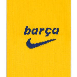 Medias Nike 4a Barcelona Senyera 2023 Strike - Medias cuarta equipación Nike del FC Barcelona 2023 - amarillas