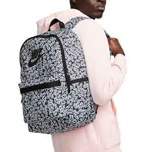 Mochila Nike Heritage - Mochila de deporte Nike (43 x 30 x 15 cm) - gris