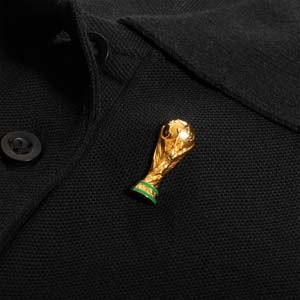 Pin FIFA World Cup 45 mm - Pin 2D del trofeo de la copa del Mundial de 45 mm - dorado
