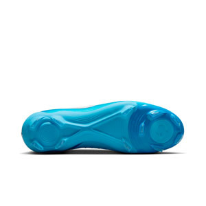Nike Phantom GX II Pro FG - Botas de fútbol Nike FG para césped natural o artificial de última generación - azul cian