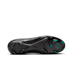 Nike Phantom Luna II Elite FG - Botas de fútbol con tobillera Nike FG para césped natural o artificial de última generación - negras
