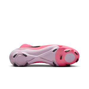 Nike Phantom Luna II Pro FG - Botas de fútbol con tobillera Nike FG para césped natural o artificial de última generación - rosas