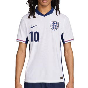 Camiseta Nike Inglaterra Bellingham Match 24 25 DFADV - Camiseta de la primera equipación Nike de Jude Bellingham de la selección inglesa 2024 2025 versión jugador - blanca