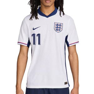 Camiseta Nike Inglaterra Foden Match 24 25 DFADV - Camiseta auténtica de la primera equipación de Foden Nike de la selección inglesa 2024 - blanca