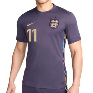 Camiseta Nike 2a Inglaterra Foden 24 25 DF Stadium - Camiseta de la segunda equipación de Foden Nike de la selección inglesa 2024 - lila
