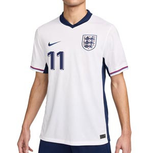 Camiseta Nike Inglaterra Foden 24 25 DF Stadium - Camiseta de la primera equipación de Foden Nike de la selección inglesa 2024 - blanca