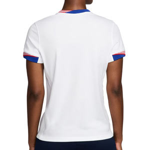 Camiseta Nike USA Mujer 2024-2025 Stadium Dri-Fit - Camiseta mujer primera equipación Nike selección Estados Unidos 2024 - blanca
