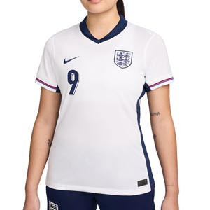 Camiseta Nike Inglaterra mujer Kane 24 25 DF Stadium - Camiseta para mujer de la primera equipación de Kane Nike de la selección inglesa 2024 - blanca